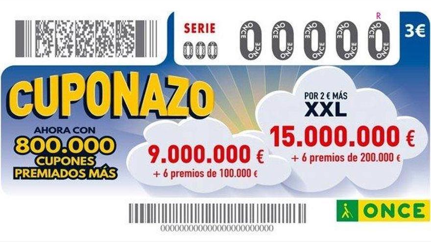 El Cuponazo de la ONCE: Sorteo del viernes 17 de mayo del 2019