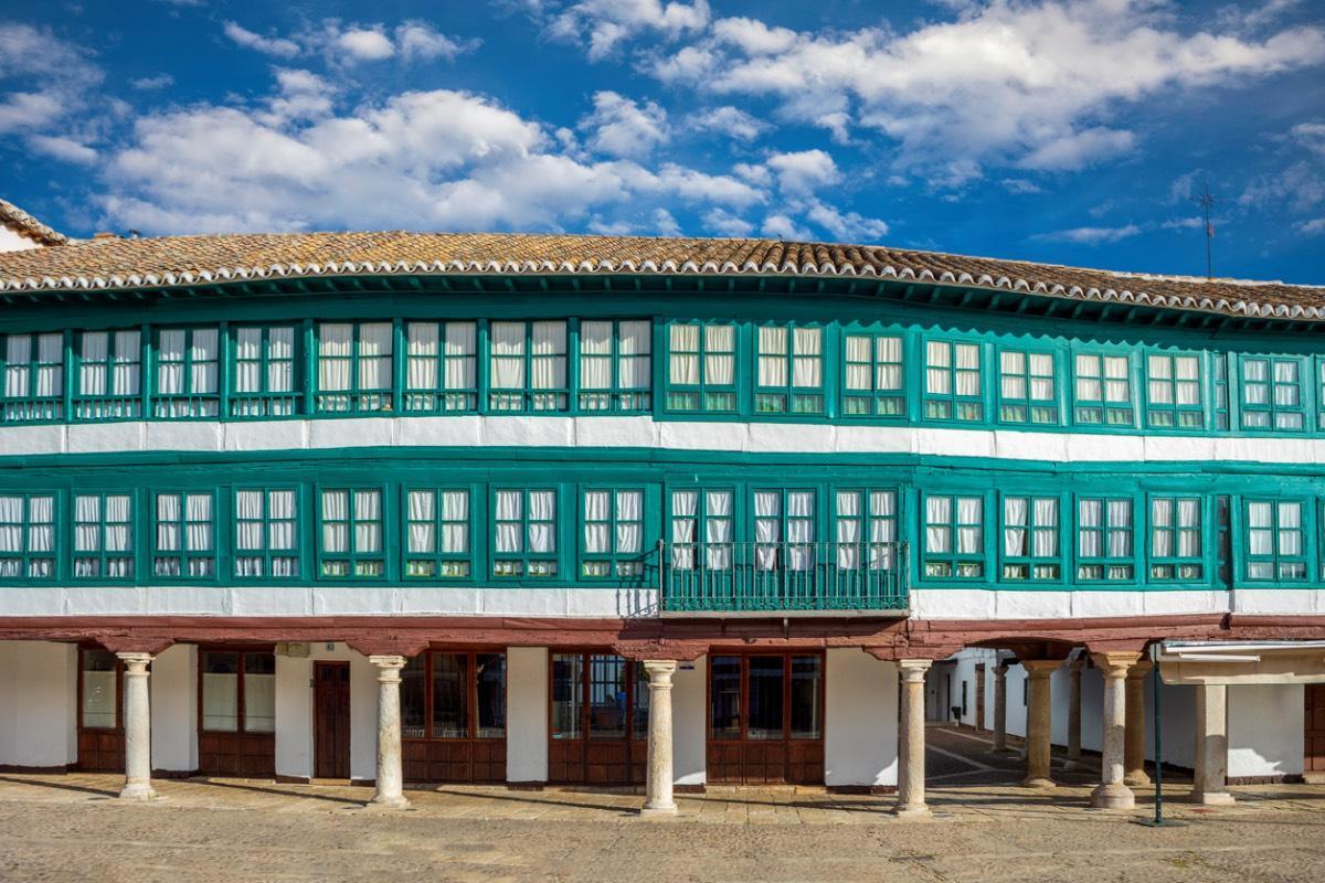 La Plaza Mayor de Almagro (Ciudad Real)