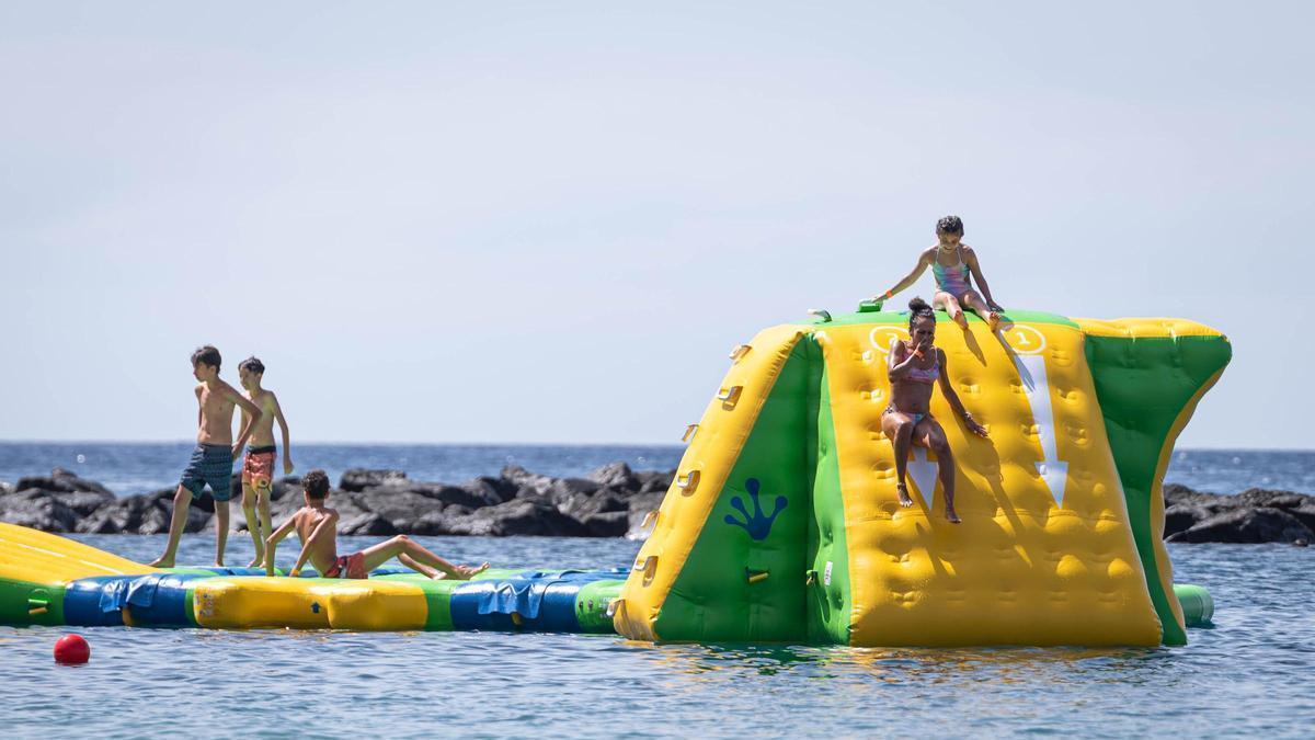 Apertura del parque acuático Ocean Play en Las Teresitas