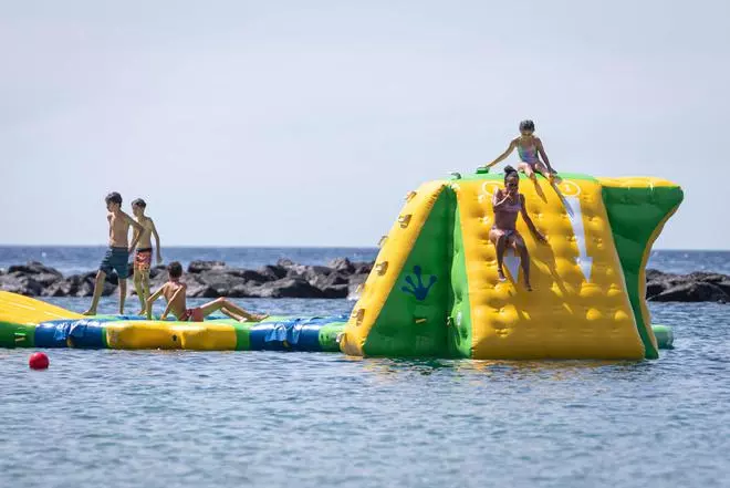 Apertura del parque acuático Ocean Play en Las Teresitas