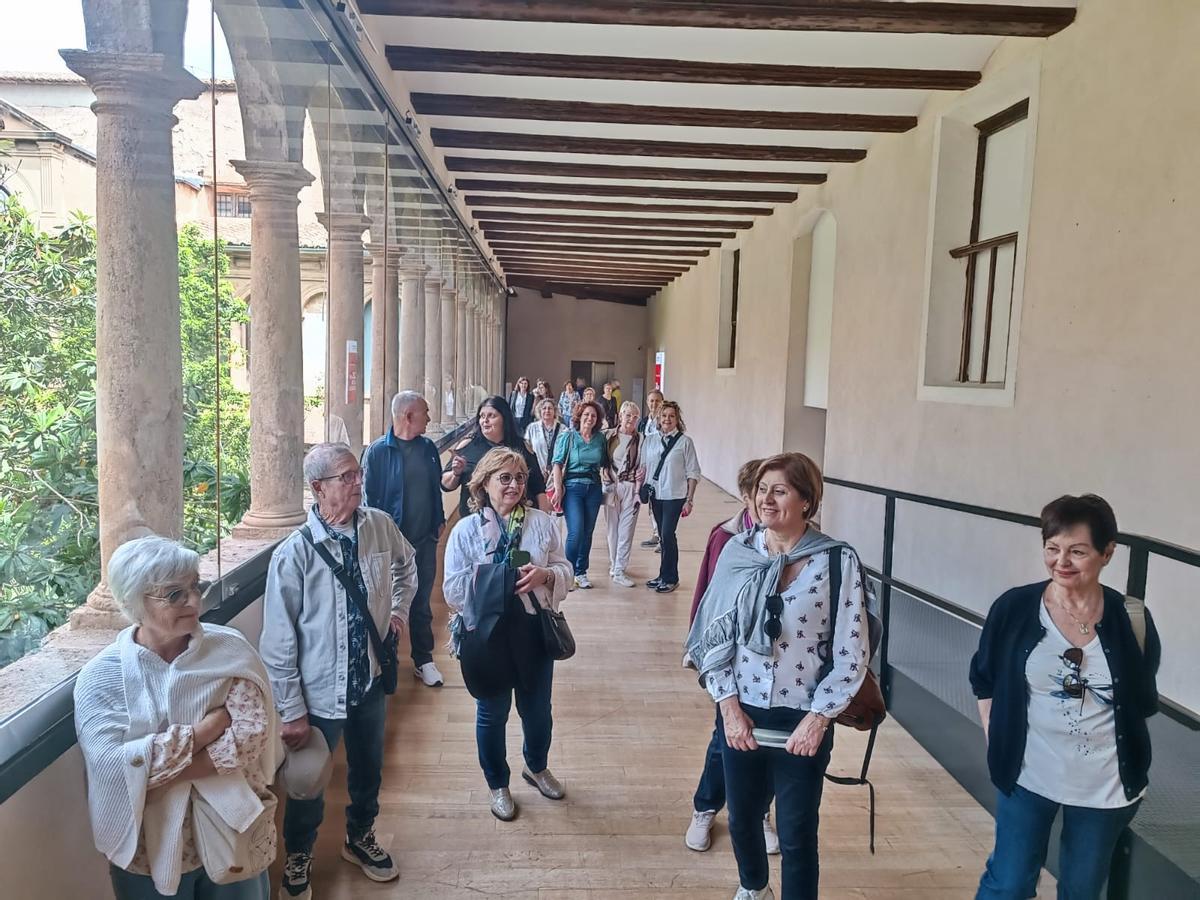 Un momento de la visita cultural