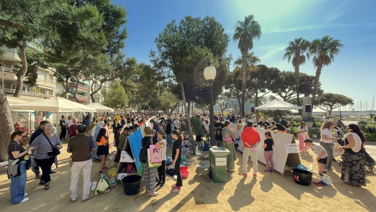 Concurs Escolar de Murals Sant Jordi a Blanes.