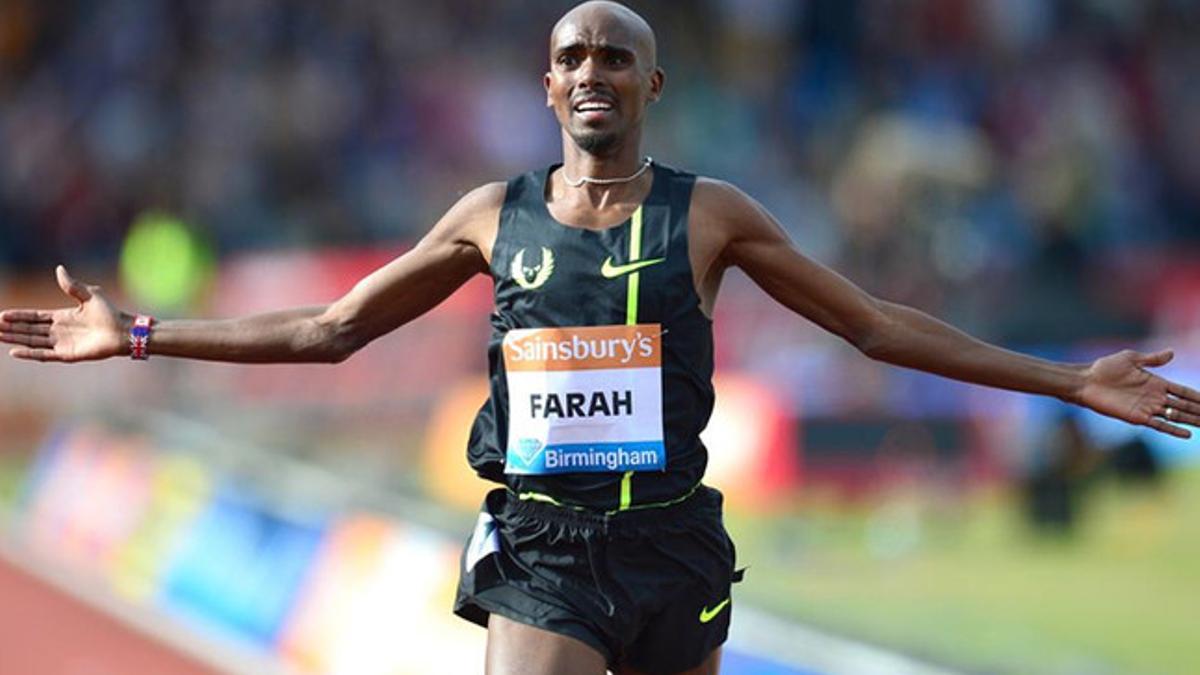 Newcastle no se resistió al campeón Mo Farah