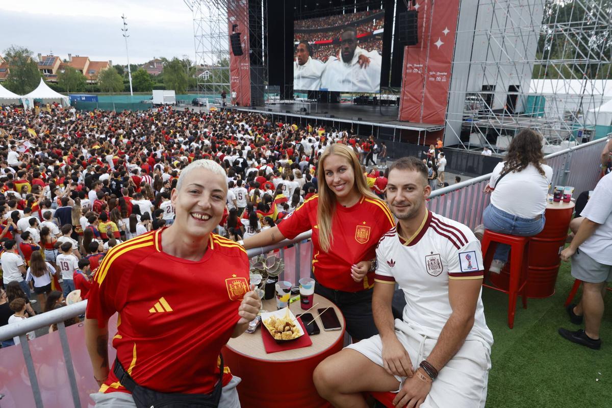 Así se vivió el partido de España contra Francia en Gijón Así se vivió el partido de España contra Francia en Gijón