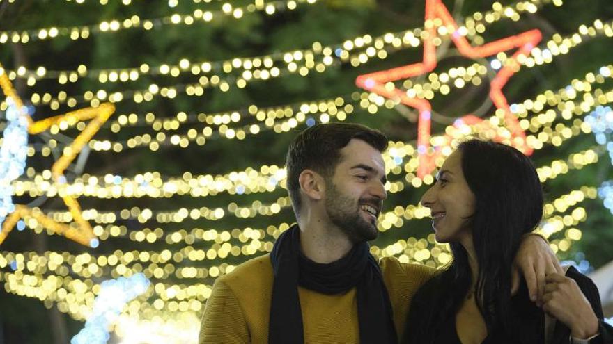 Encendido de la iluminación de Navidad en Santa Cruz de Tenerife