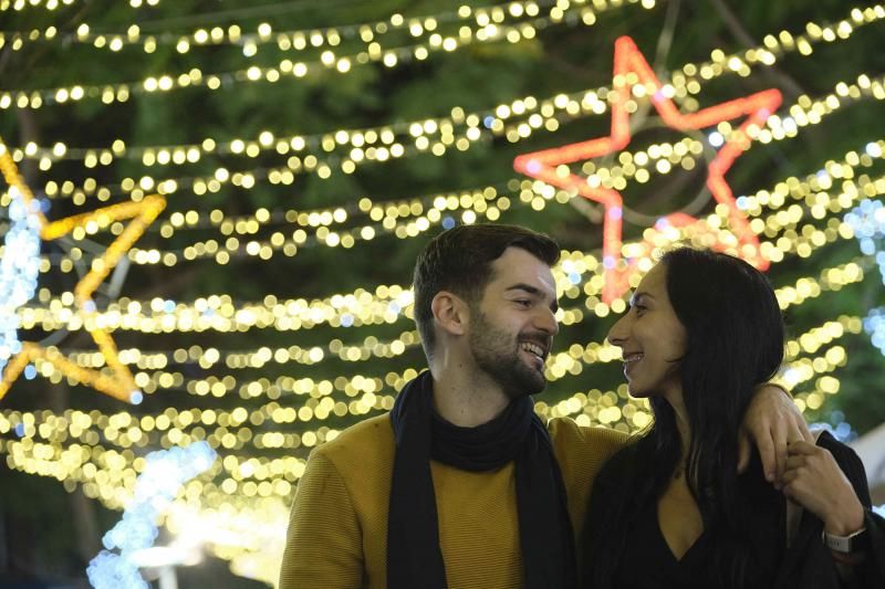 Encendido de la iluminación de Navidad en Santa Cruz de Tenerife