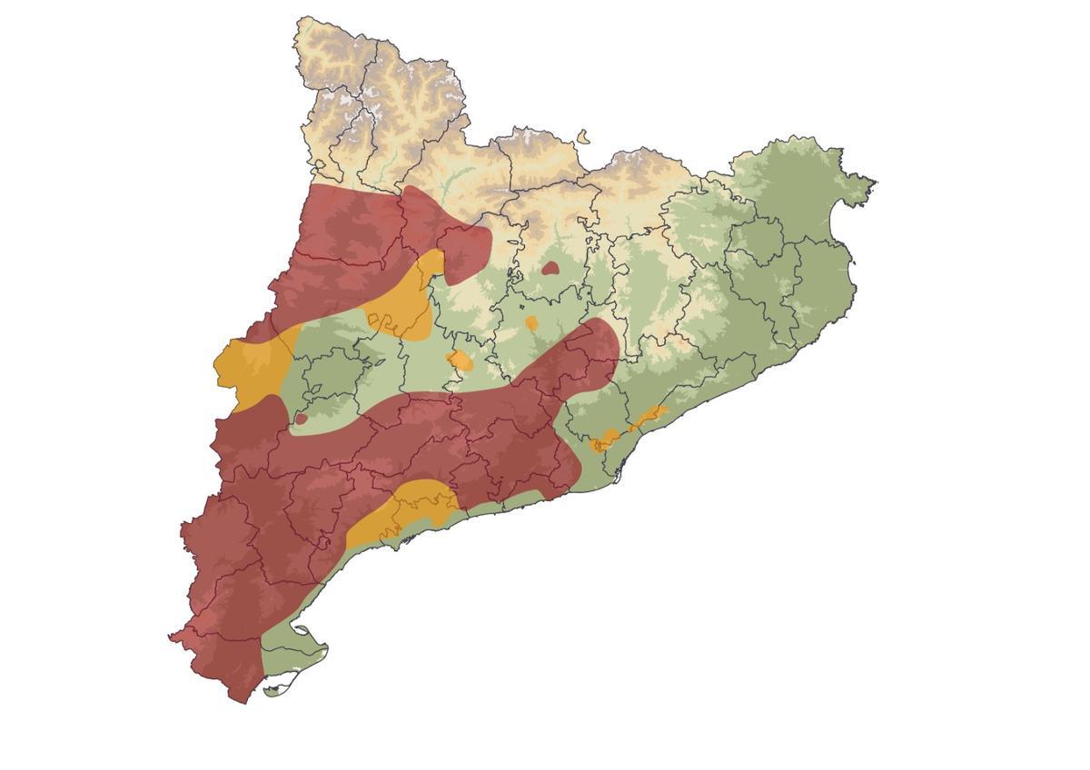 Mapa de distribución de la víbora hocicuda ('Vipera latastei').