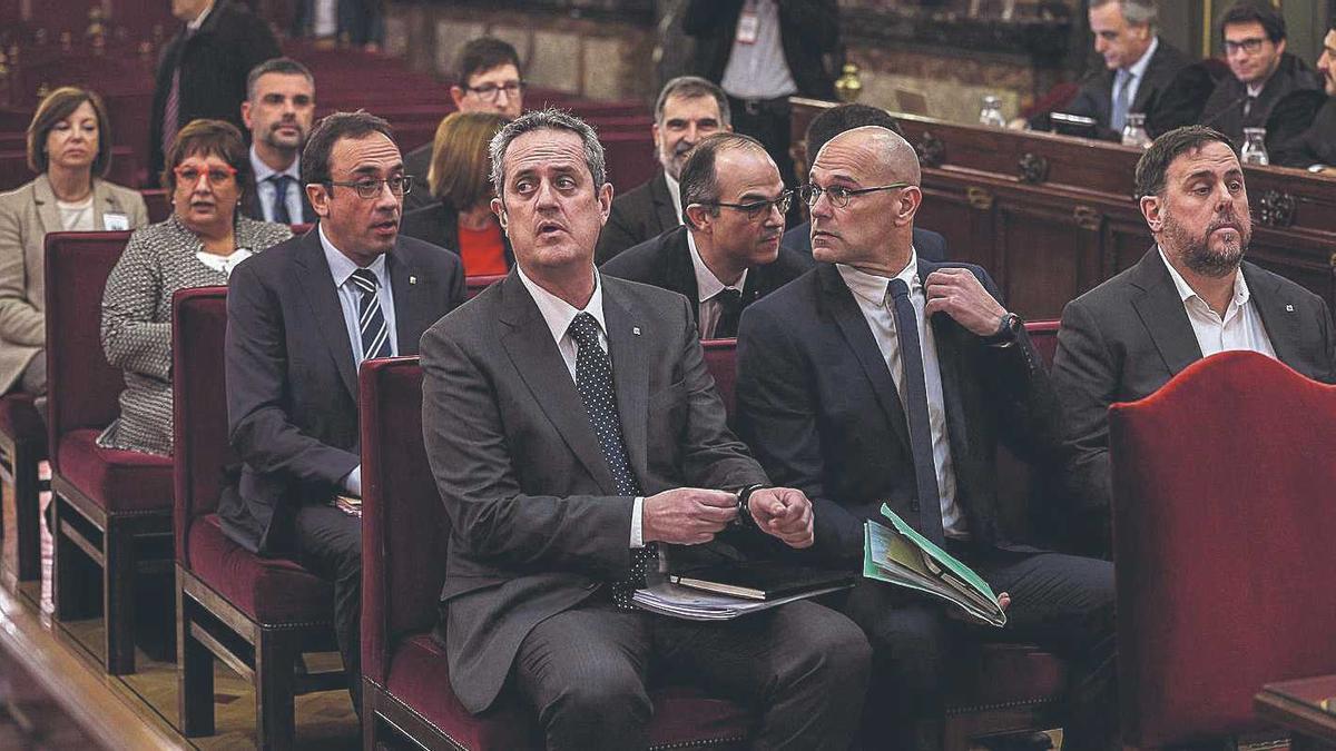 El Suprem manté les inhabilitacions de Junqueras, Romeva, Turull i Bassa.