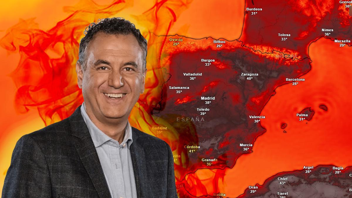 Roberto Brasero avisa de la ola de calor que se aproxima