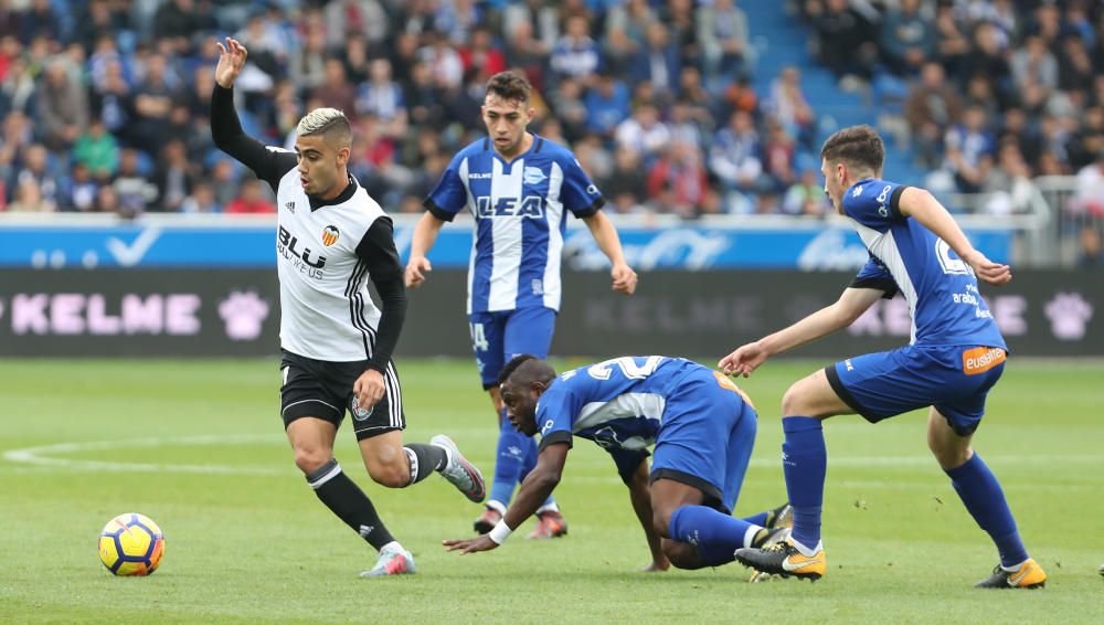 Alavés - Valencia, en imágenes