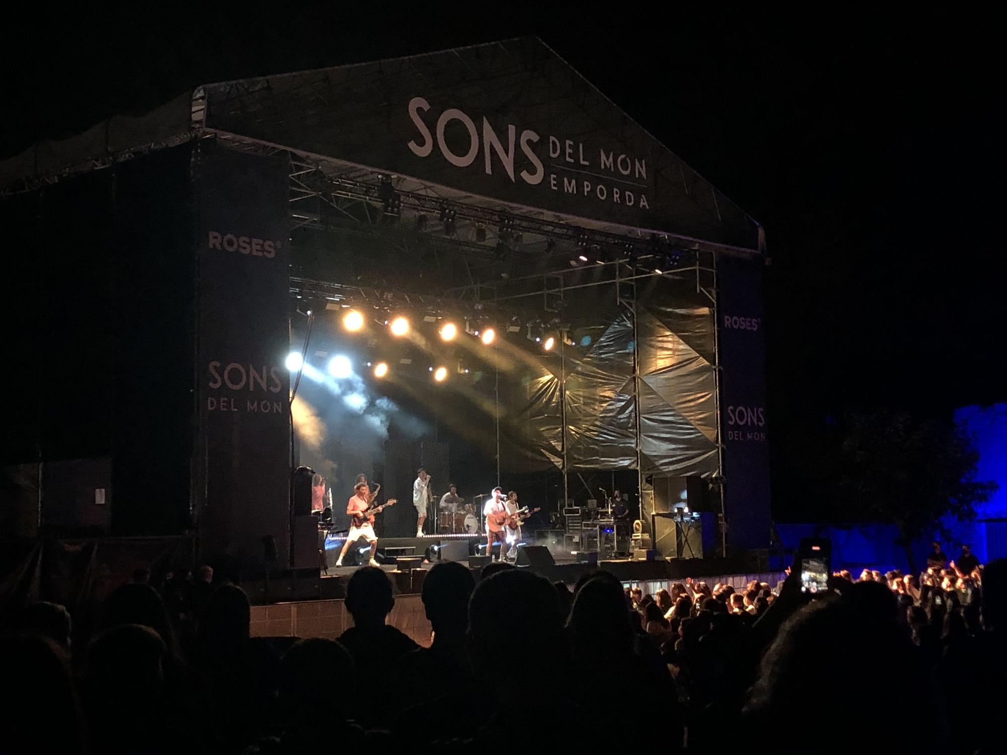 Nil Moliner i la seva energia actuen al festival Sons del Món.