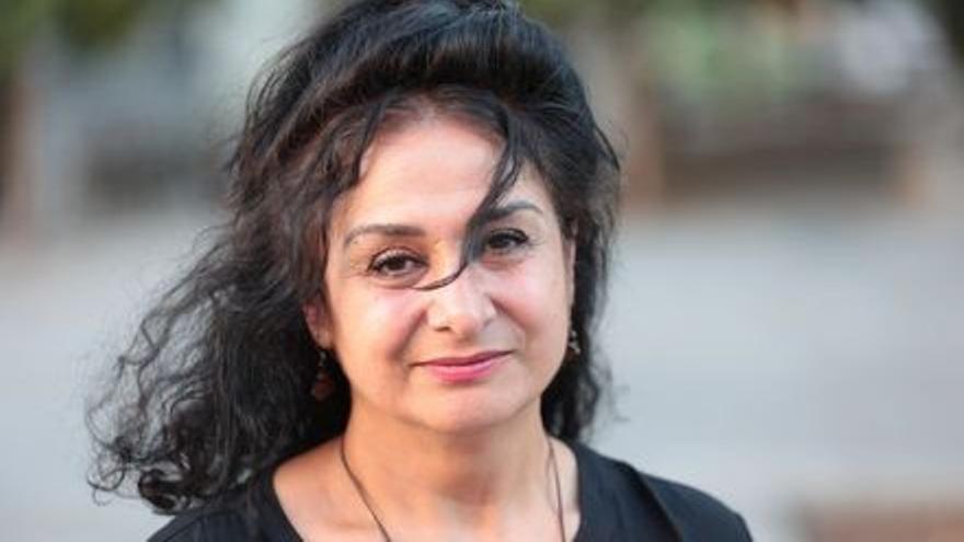 Nilufar Saberi, activista iraní refugiada en España.