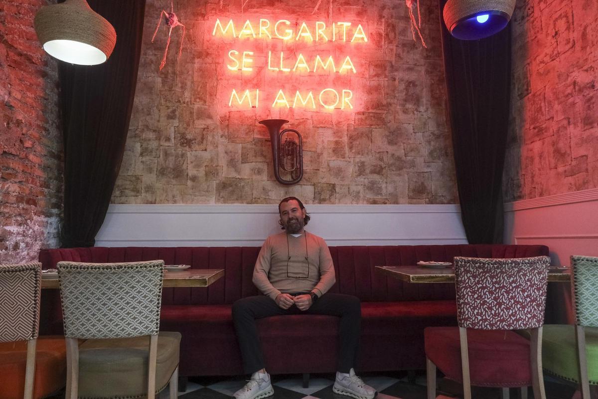 Juan Carlos Corchero, CEO de los restaurantes Cantina Canalla