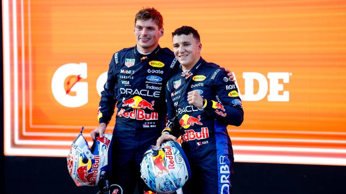 Red Bull por fin encuentra en Hadjar al compañero ideal para Verstappen