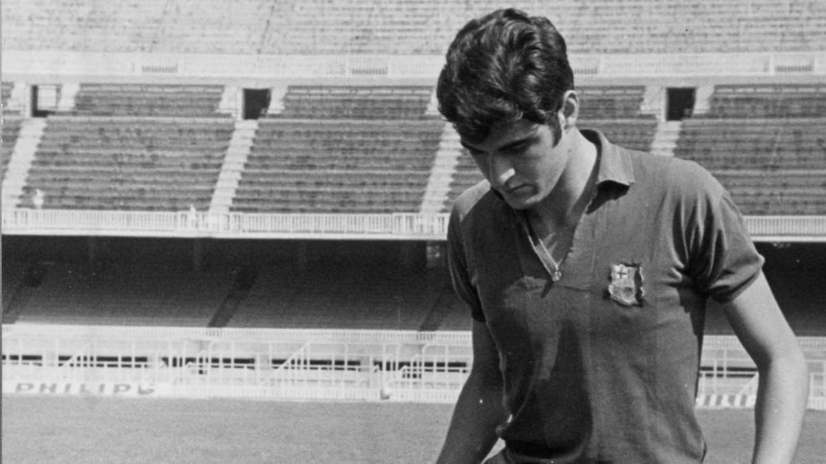 Garcia Castany jugó en el Barça entre 1969 y 1971