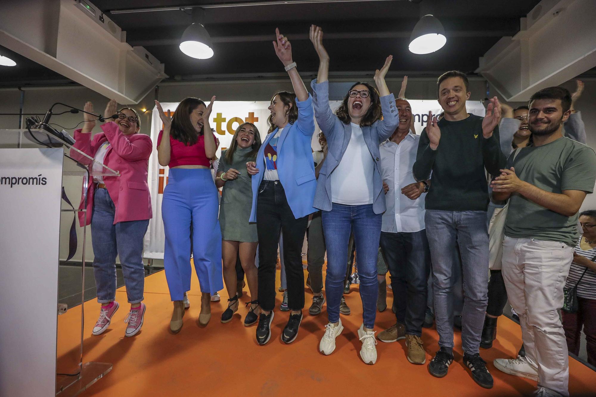 Íñigo Errejón en Elche con Compromís