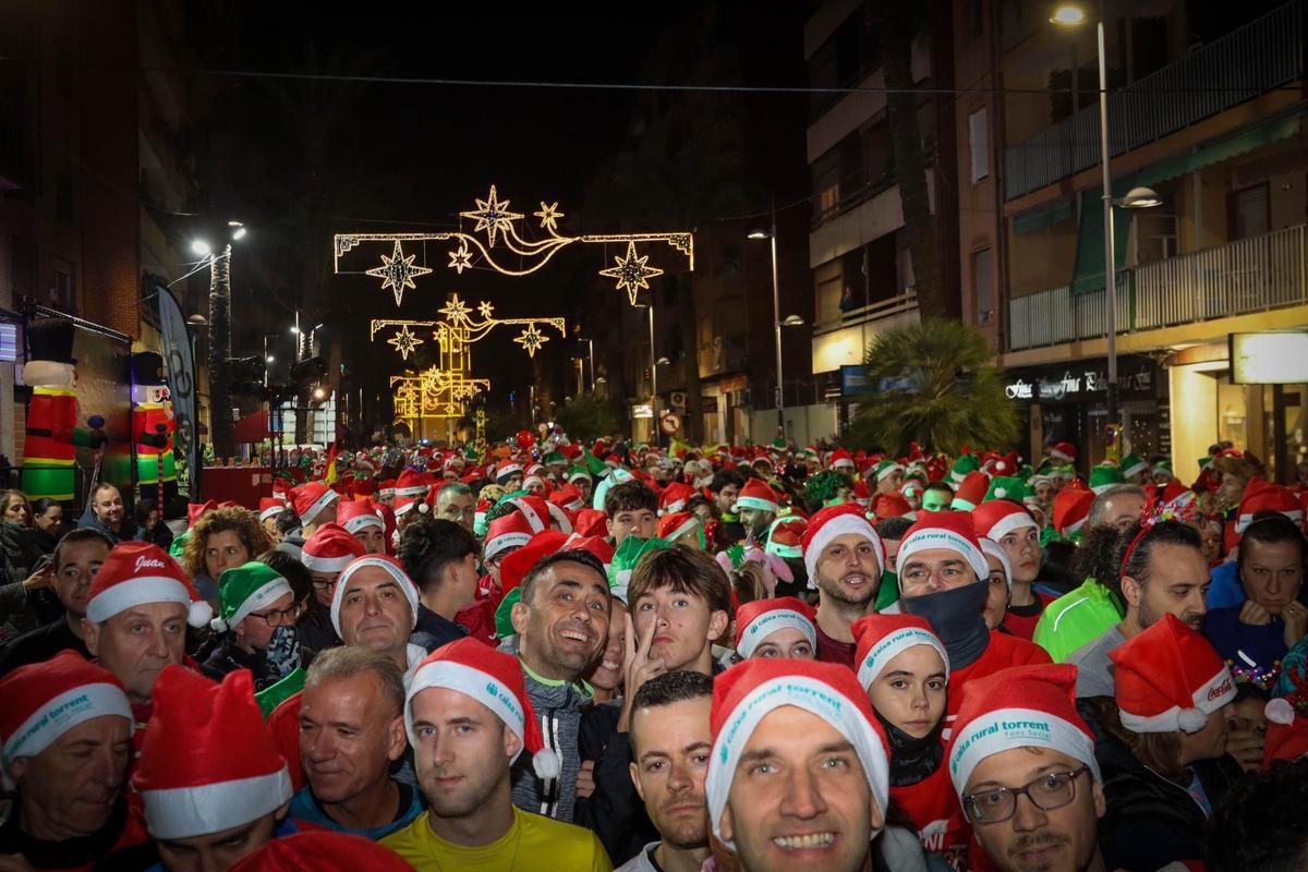 La San Silvestre en Torrent en la edición de 2024.