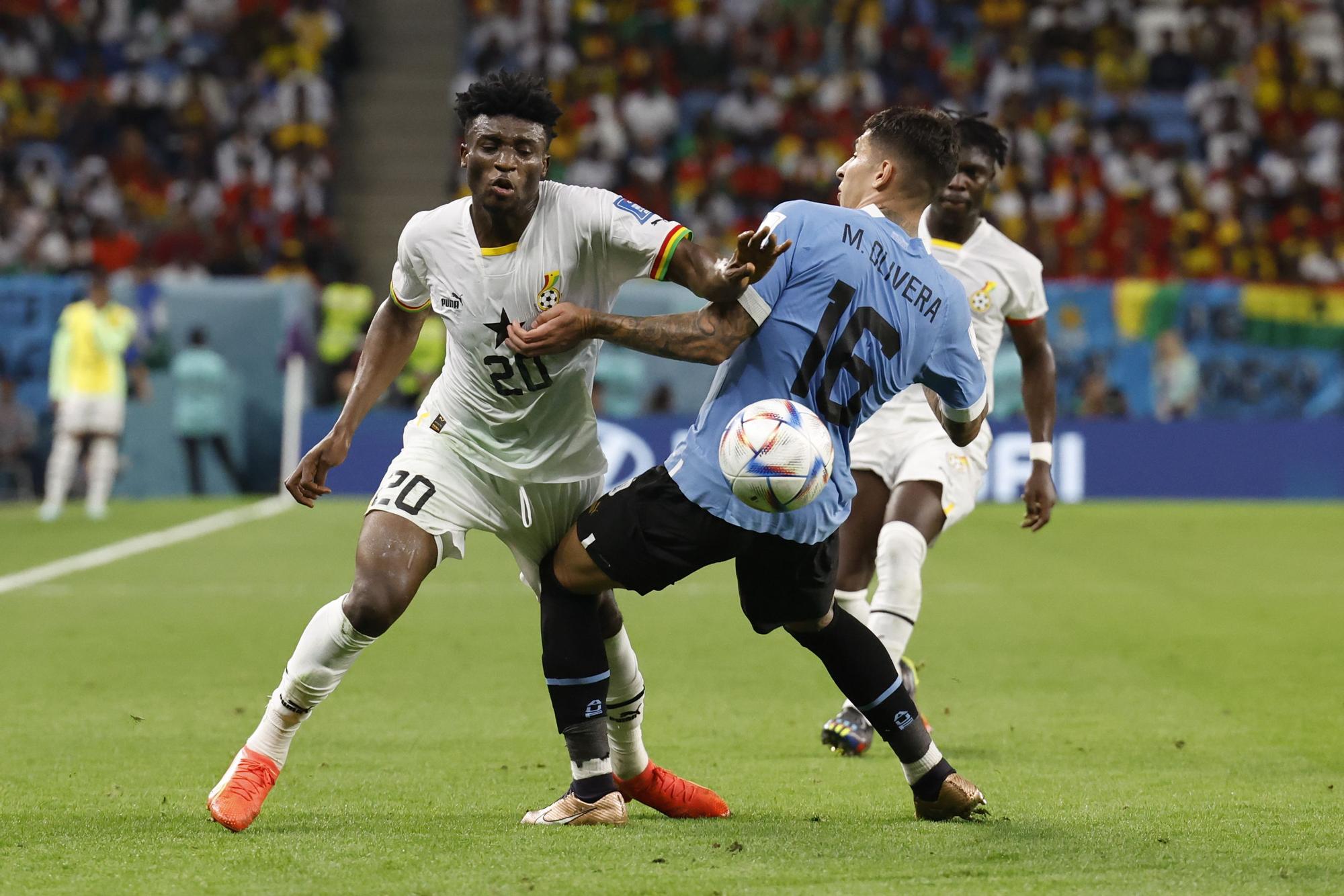 Mundial de Fútbol 2022: Ghana - Uruguay