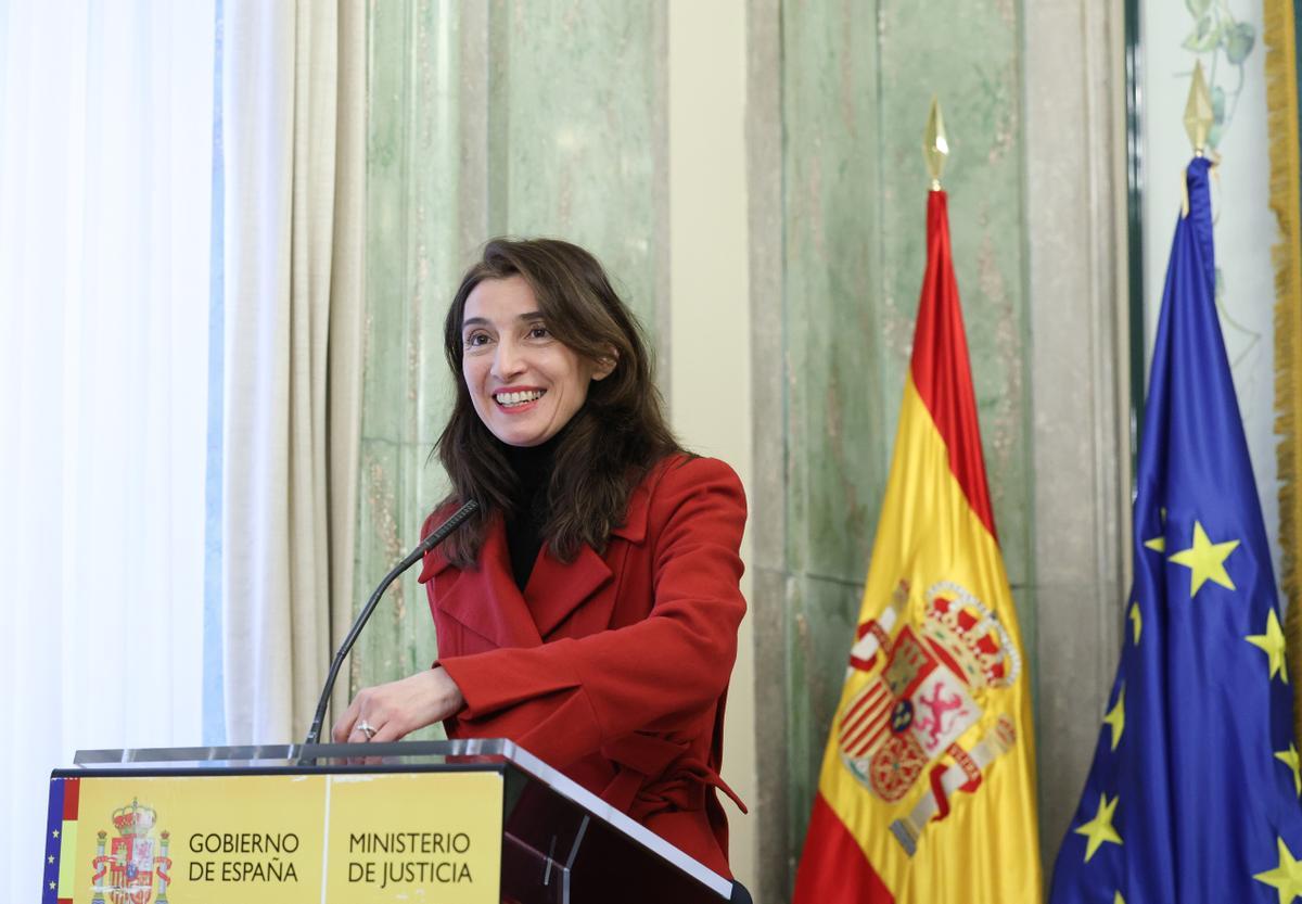 La ministra de Justicia, Pilar Llop