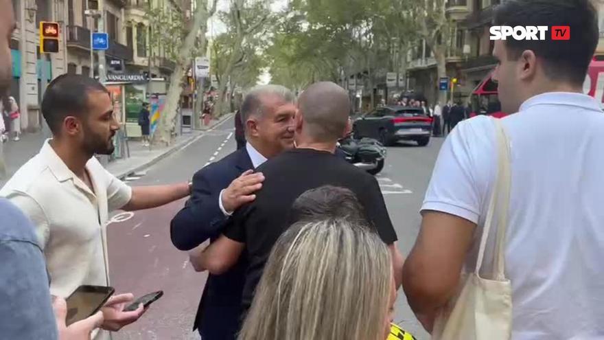 Joan Laporta, en la Diada de Catalunya