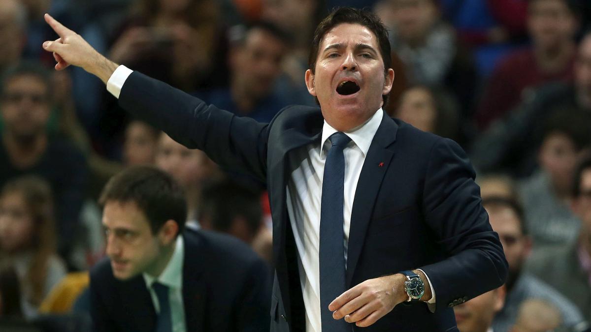 Xavi Pascual, en la temporada 2015-16 con el Barça