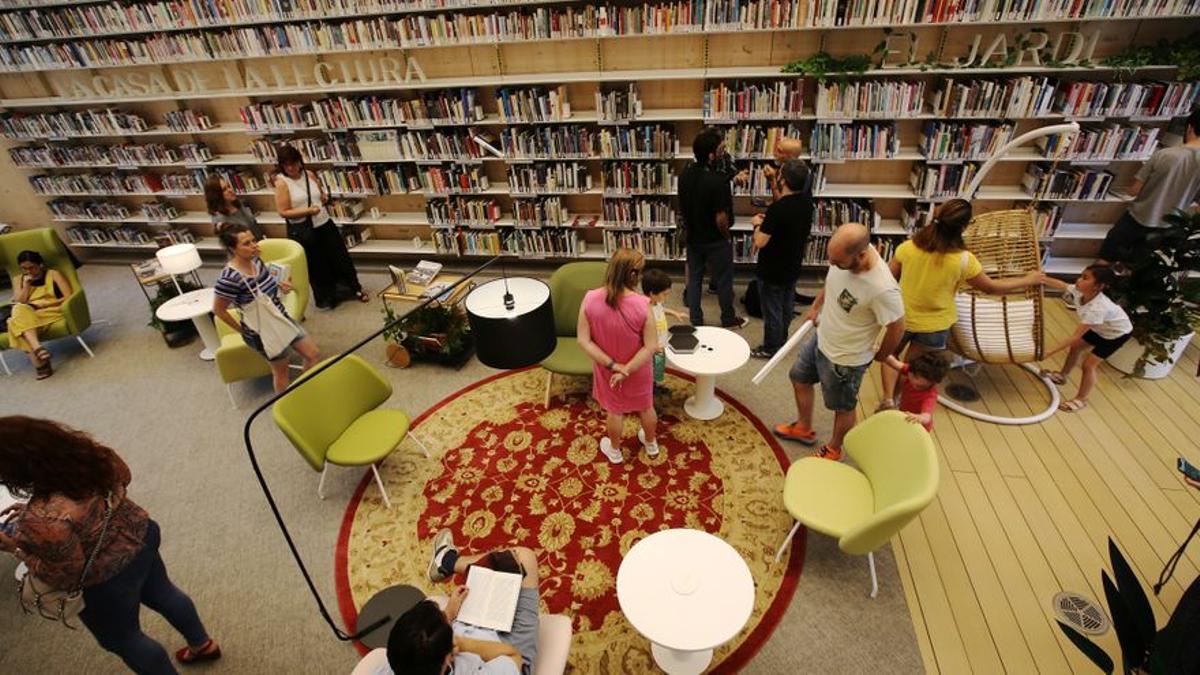 Biblioteca Gabriel García Márquez, en Sant Martí de Provençals, en Barcelona.