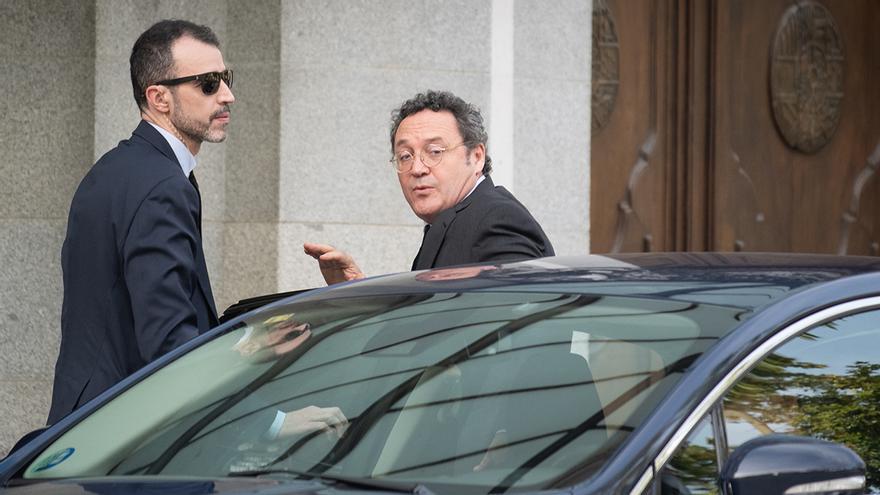 El fiscal general del Estado, Álvaro García Ortiz, llega al Tribunal Supremo