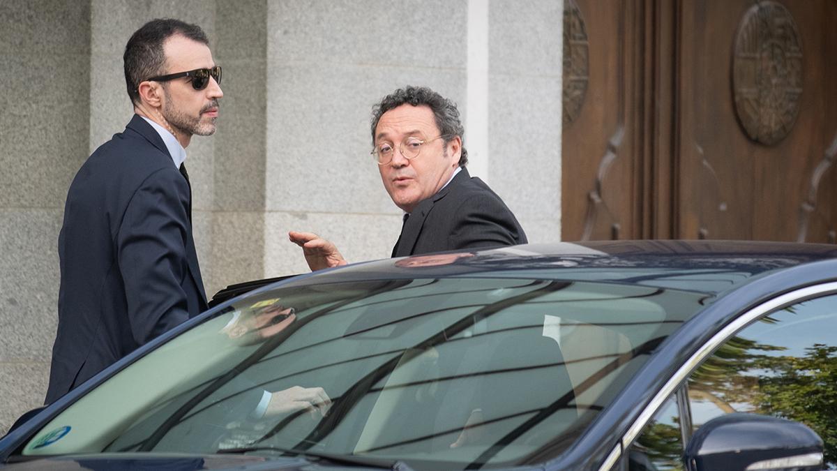 El fiscal general del Estado, Álvaro García Ortiz, llega al Tribunal Supremo