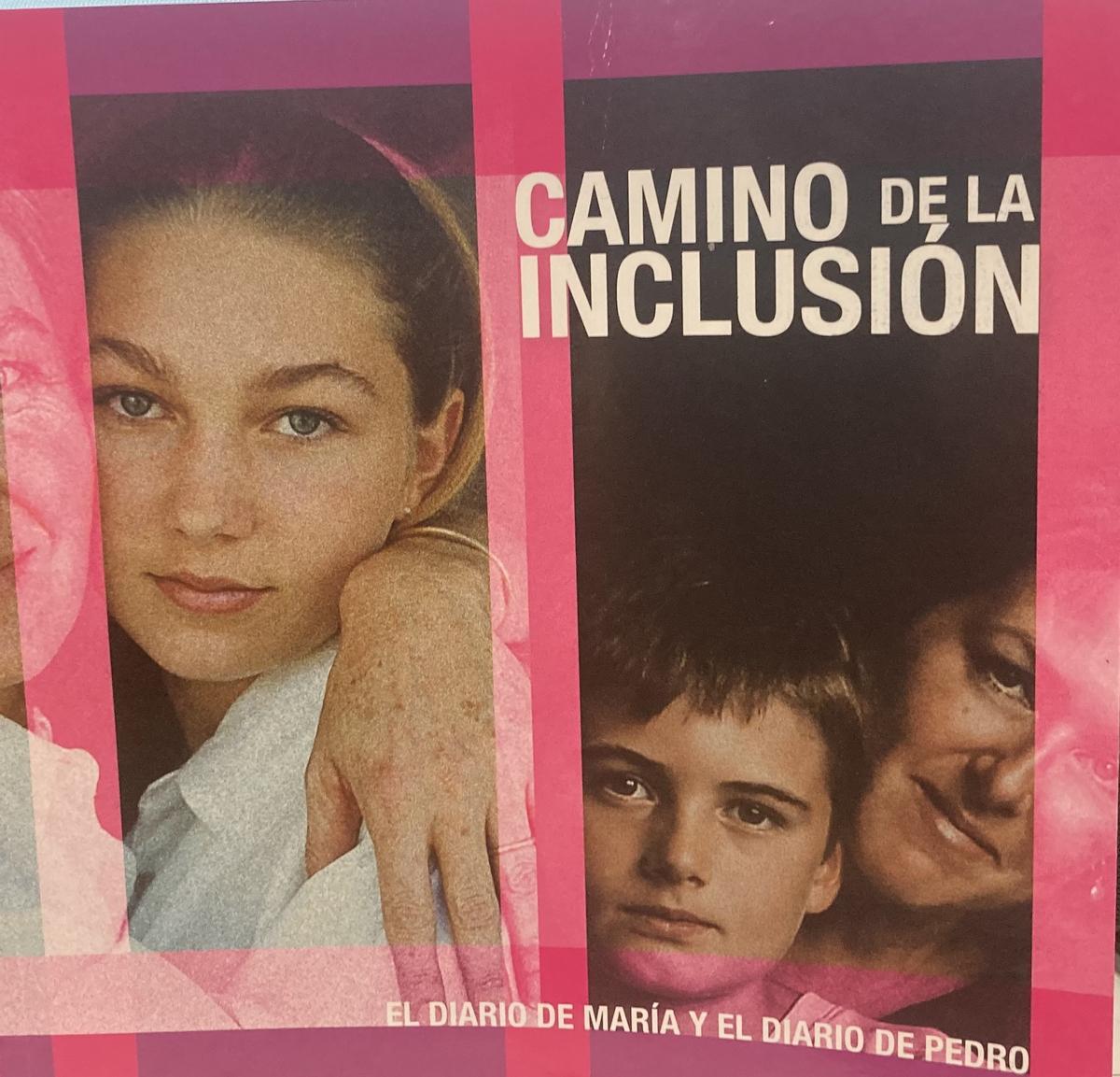 Portada del libro &quot;Camino de la inclusión&quot;, editado por la Deputación de A Coruña.