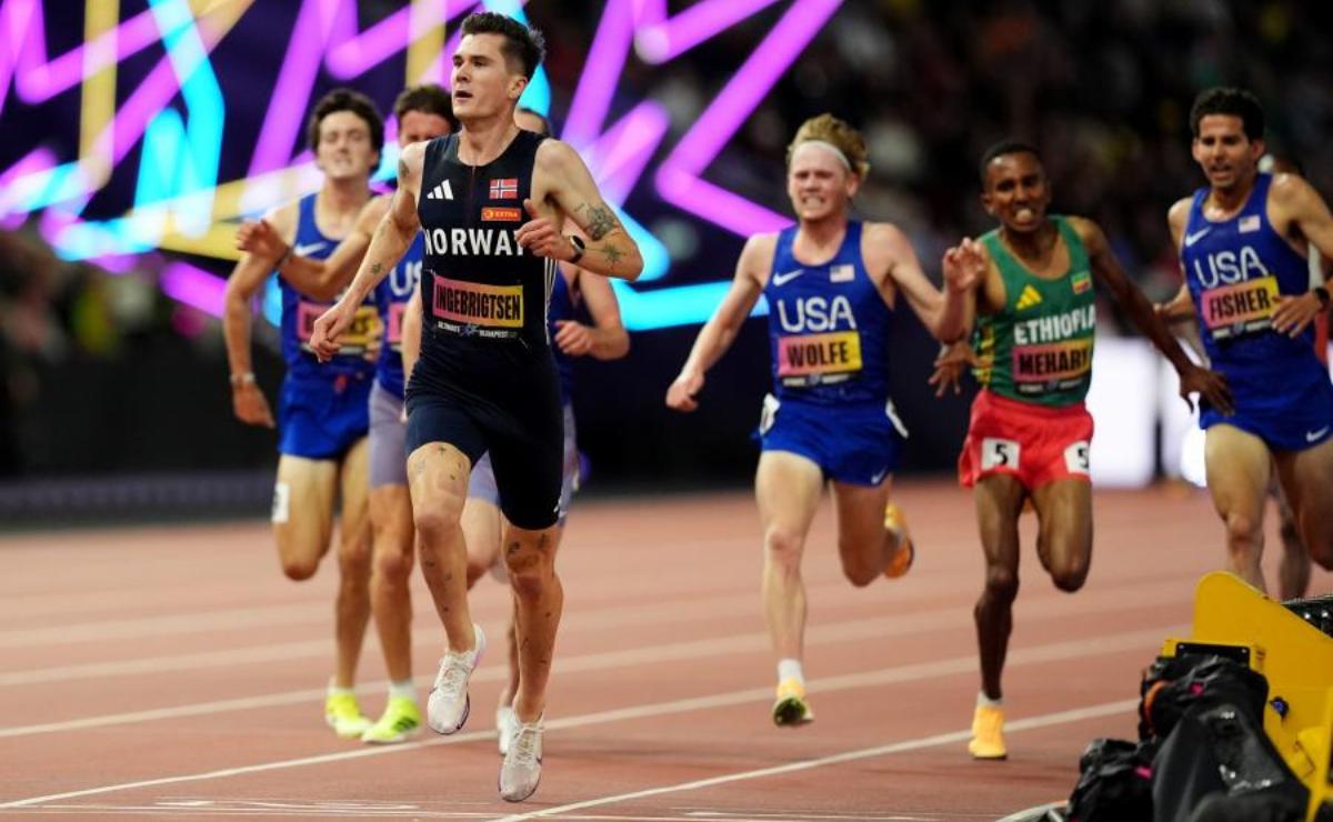 Jakob Ingebrigtsen ganó a lo campeón