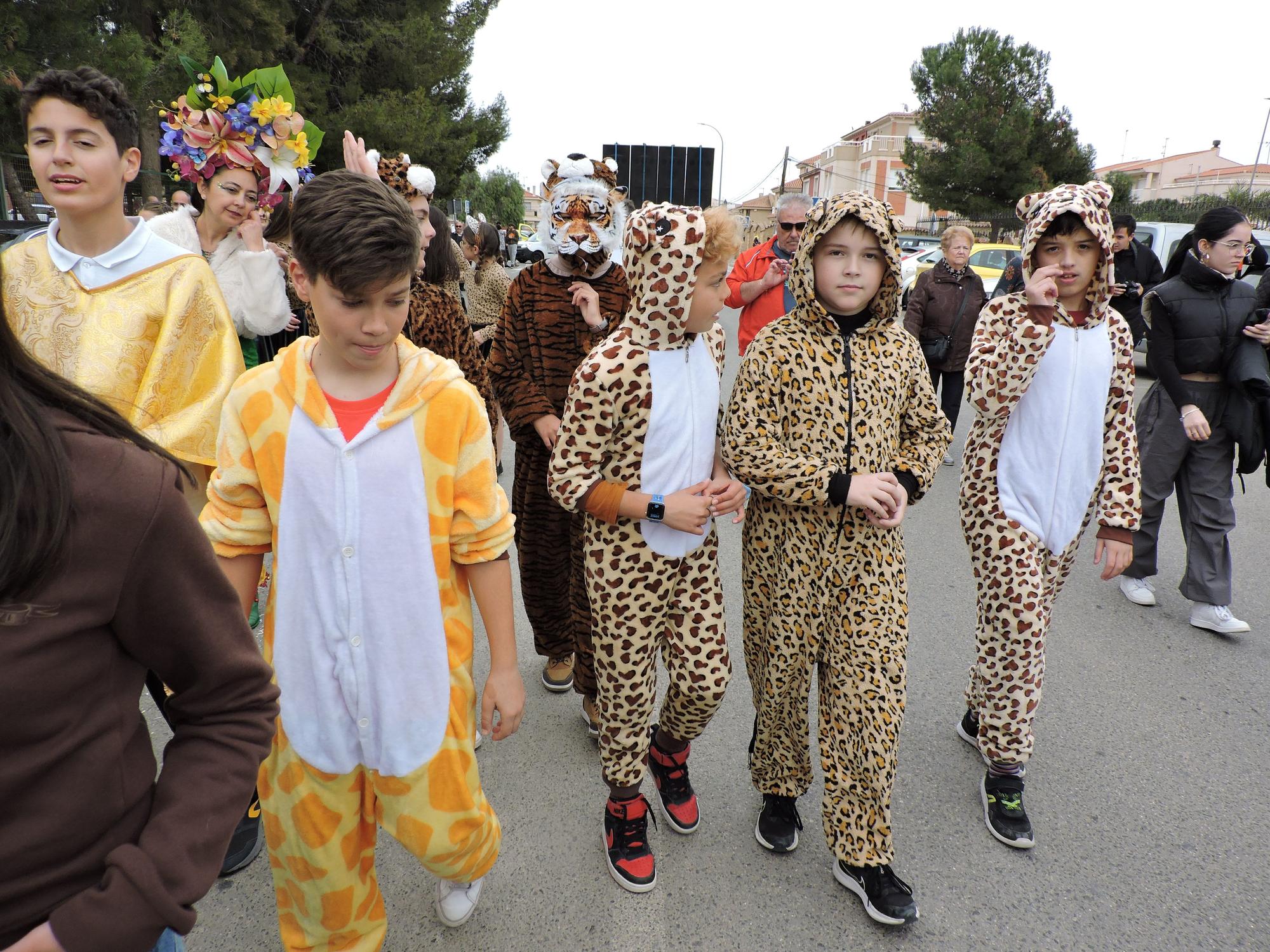 Los  colegios de Águilas celebran el carnaval