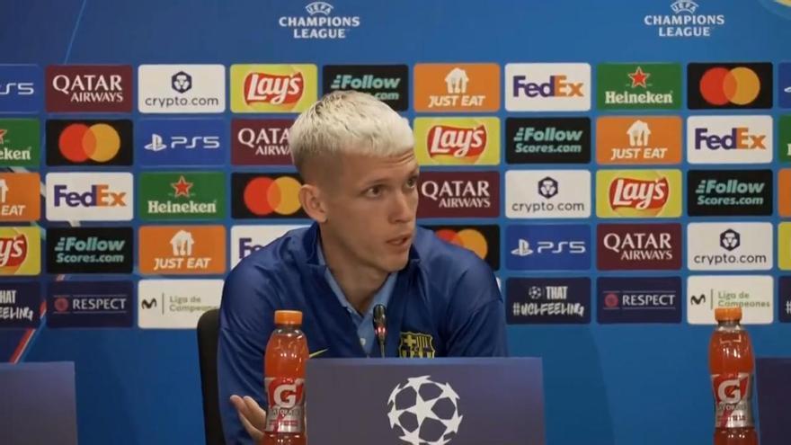 Dani Olmo: "Lo de Dro es una pena"