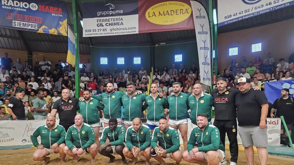 El Unión Gáldar, a la ‘Final a Cuatro’ del Torneo Disa Gobierno de Canarias de primera categoría de Lucha canaria