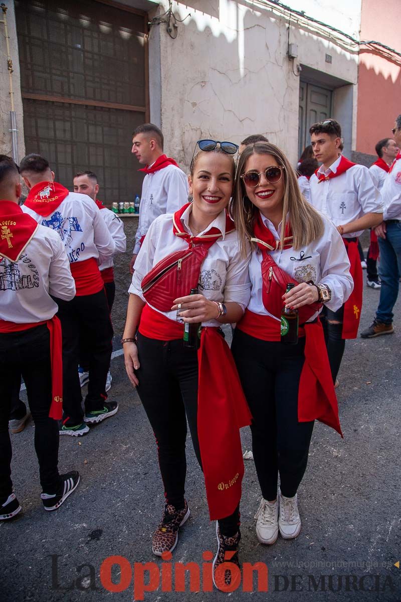 Recorrido Caballos del Vino día dos de mayo en Caravaca