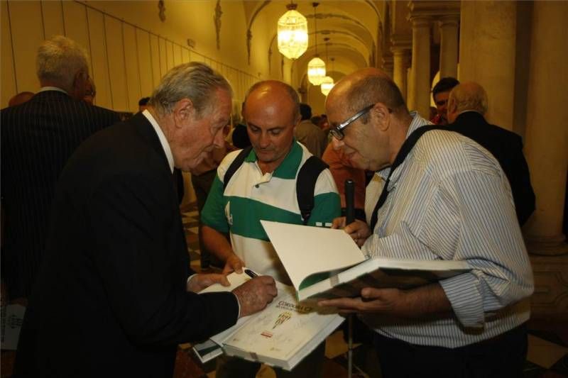 La presentación del libro 'Córdoba CF. 60 años de historia', en imágenes