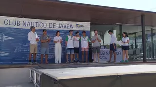 Héctor Pérez del Álamo, del Club Nàutic Sant Antoni, campeón de España de Raceboard en categoría Sub-21