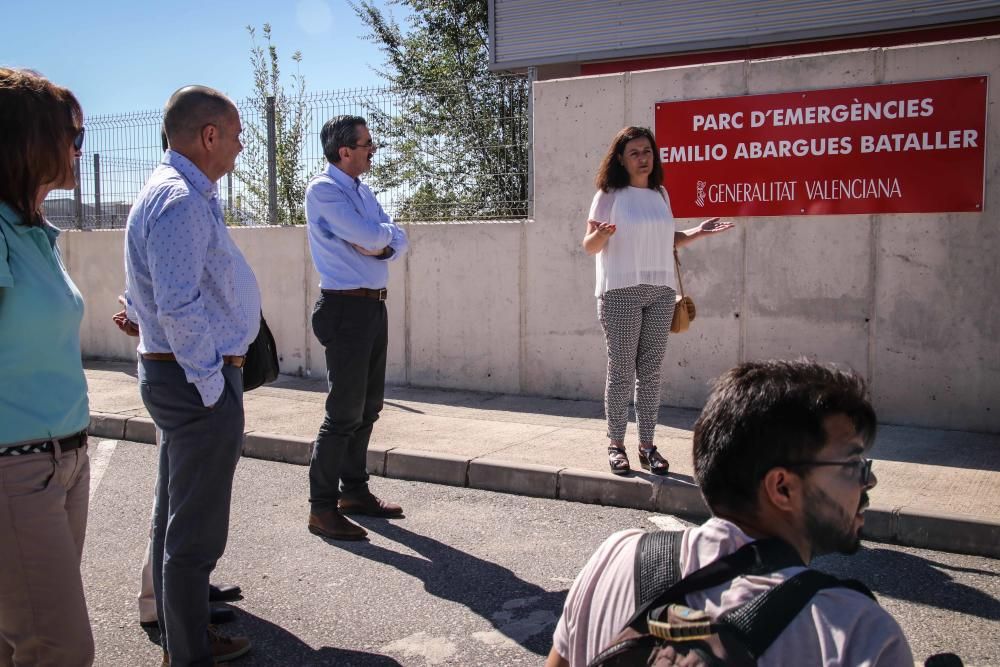 El parque de emergencias de Onil pasa a llevar el nombre del bombero forestal Emilio Abargues Bataller