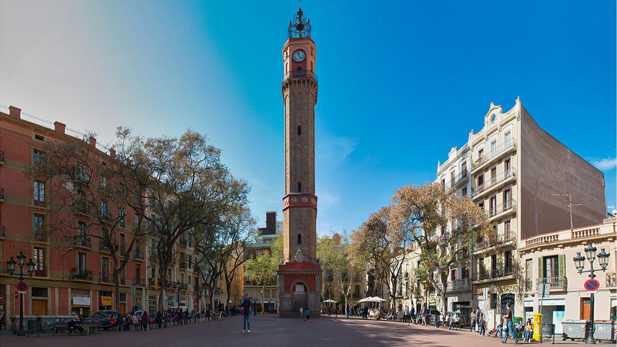 Plaza de la Vila de Gràcia.