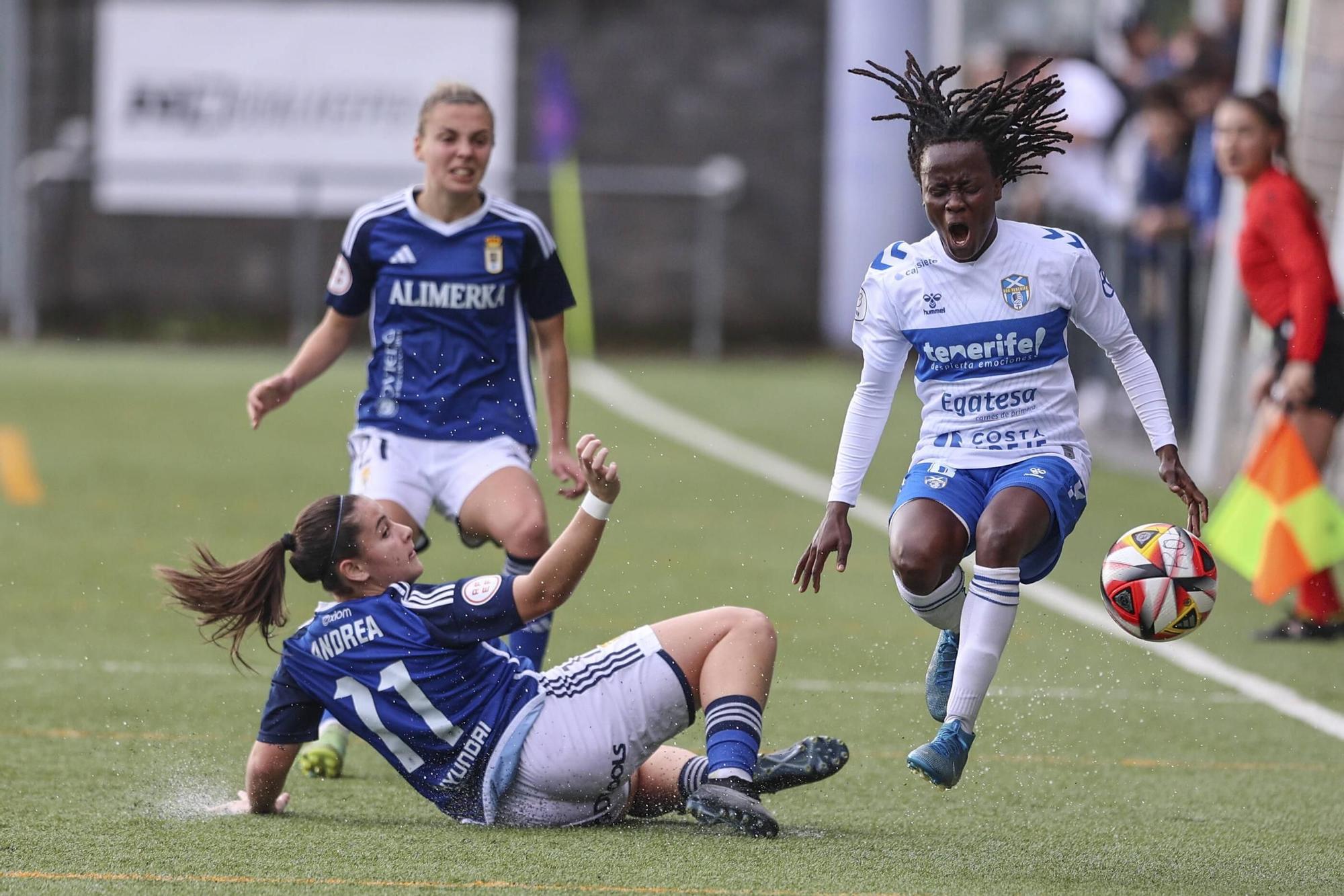 En imágenes: el partido del Real Oviedo Femenino contra el Tenerife