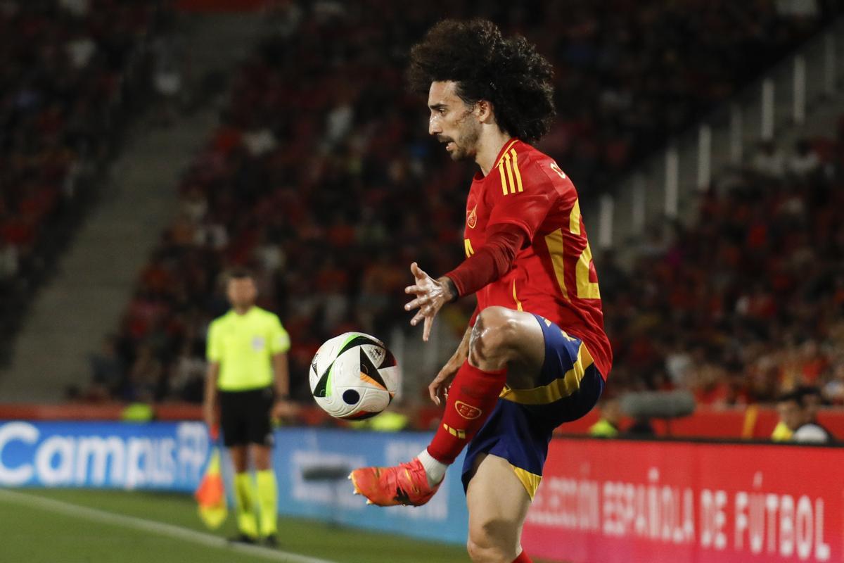 España - Irlanda del Norte, el amistoso preparatorio para la Eurocopa de Alemania 2024, en imágenes.