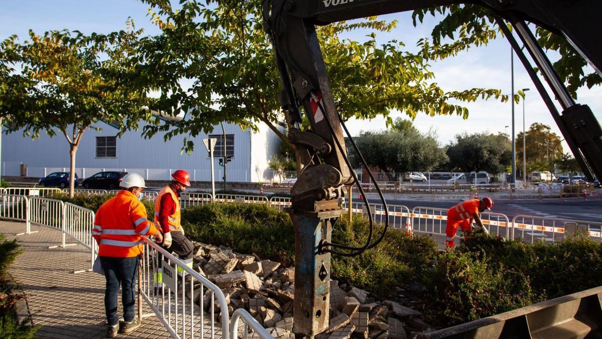 Castelló mejora la seguridad vial en la avenida Enrique Gimeno