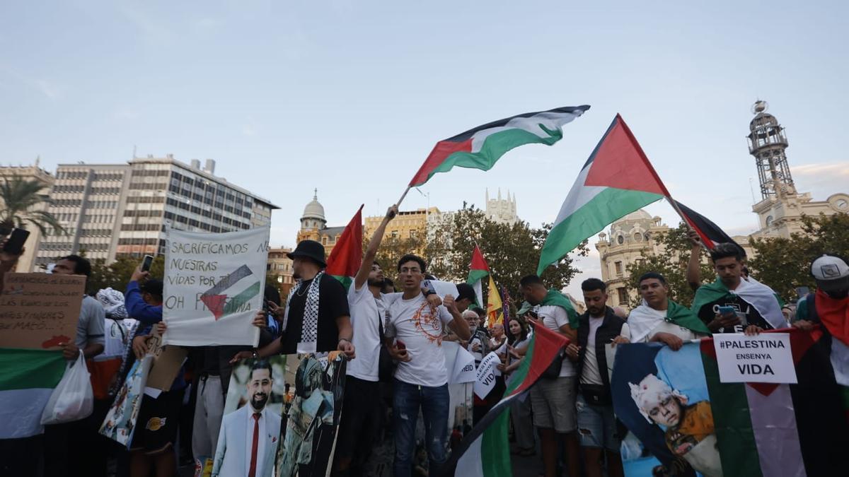 València se solidariza con Palestina