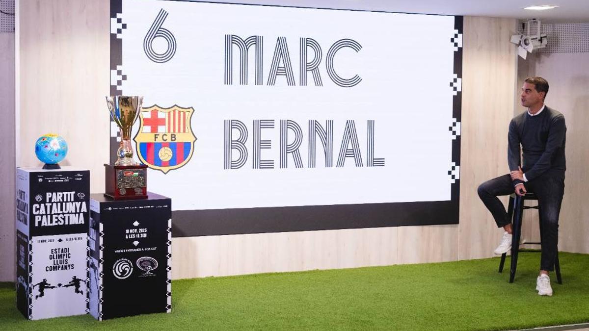 El seleccionador, Gerard López, anunciant la convocatòria de Marc Bernal