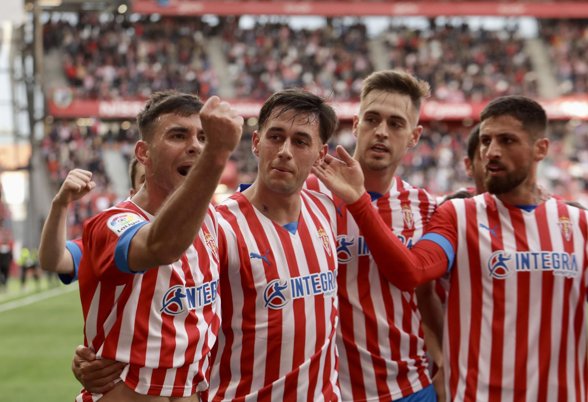 Así fue el encuentro entre el Sporting y el Granada