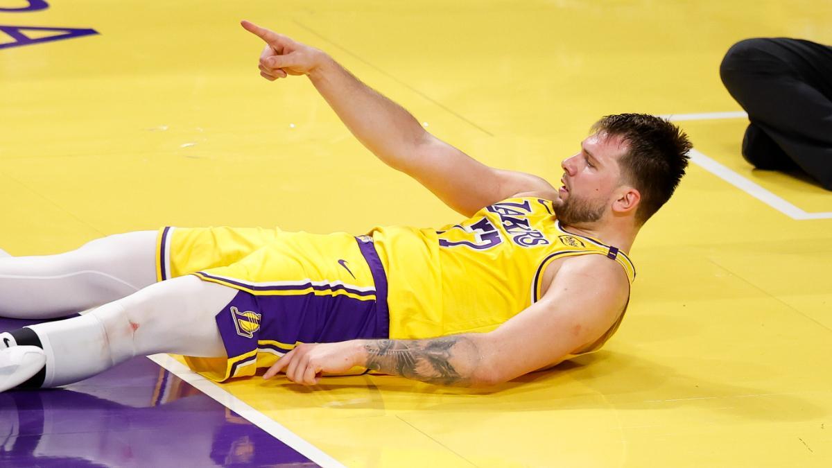 Luka Doncic, jugador de Los Angeles Lakers