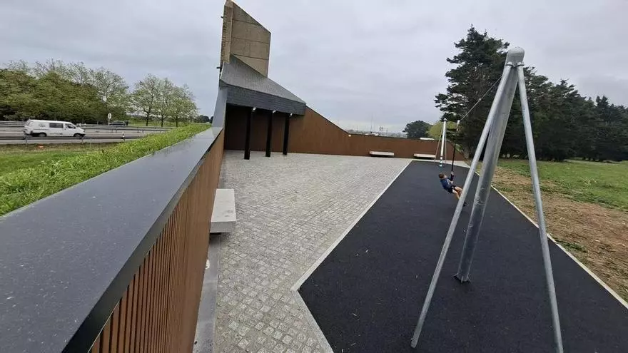 En vídeo: la espectacular transformación del área recreativa del puente de los Santos, en Figueras