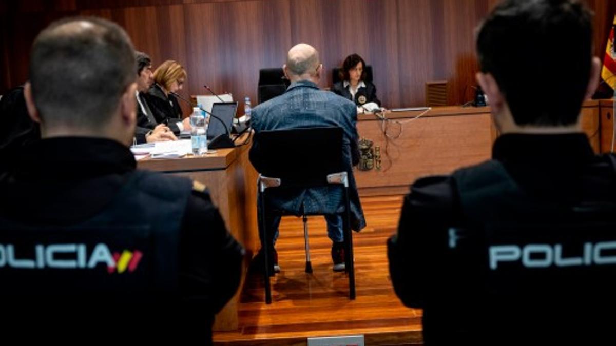 Imagen del segundo día del juicio por el crimen de la calle Lastanosa.