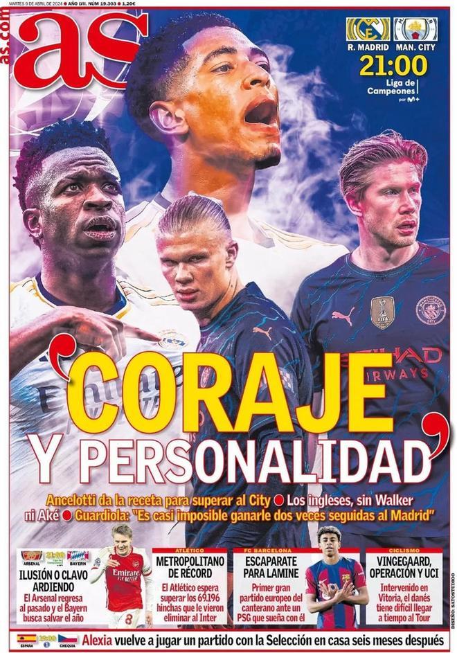 Las portadas de los periódicos deportivos de hoy, martes 9 de abril