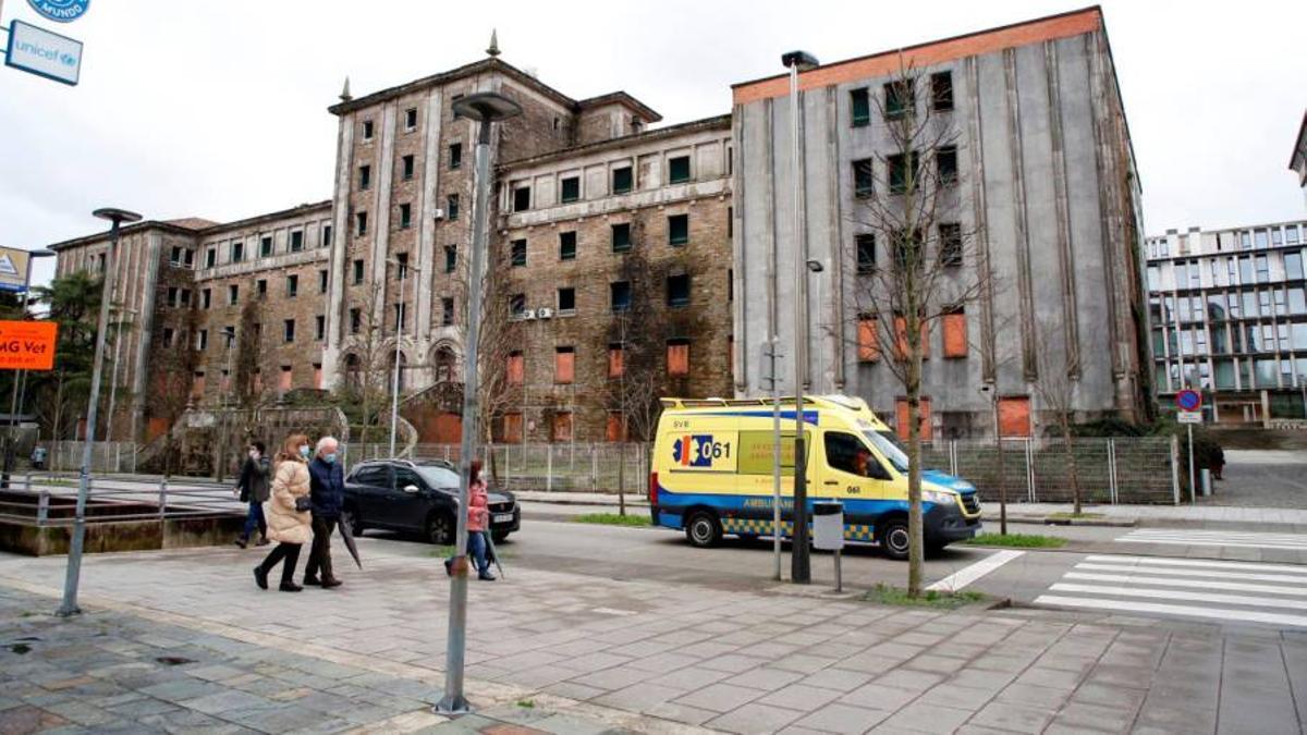 A REHABILITACIÓN do vello Xeral serviría para dinamizar este barrio da cidade.