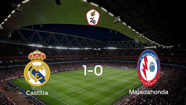 El RM Castilla vence por la mínima al Rayo Majadahonda (1-0)